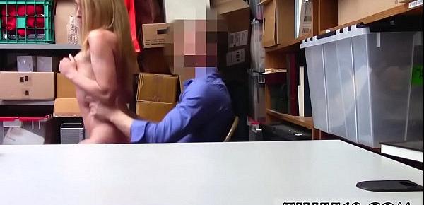 Fake taxi threesome with cop and police raid LP Officer saw a